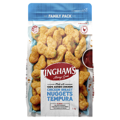 Picture of Nugget, Tempura Breast 1Kg (5) - Ingham