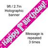 Picture of Banner, Pink First B day - Alpen
