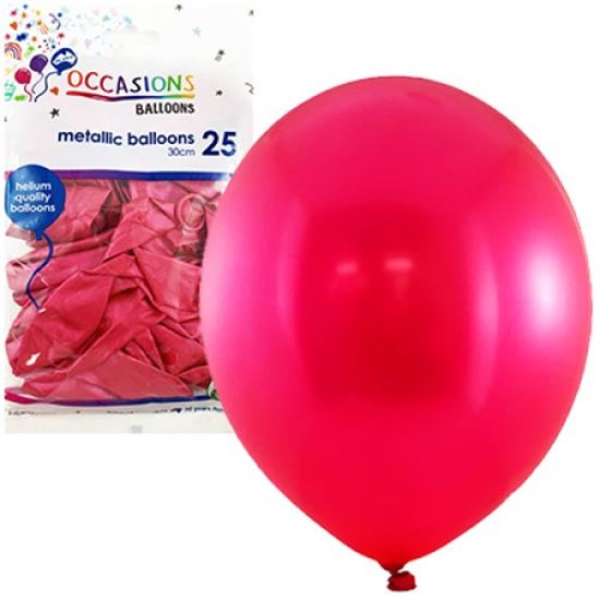 Picture of Balloon, Fuchsia Metalic 20 - Alpen