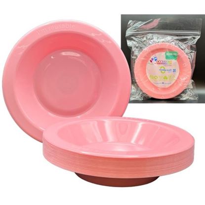 Picture of Bowl, Light Pink Pkt 20 - Alpen