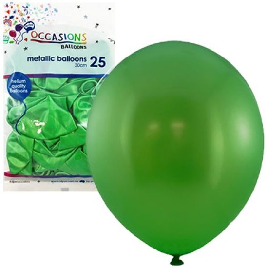 Picture of Balloon, Lime Metalic 20Pk - Alpen