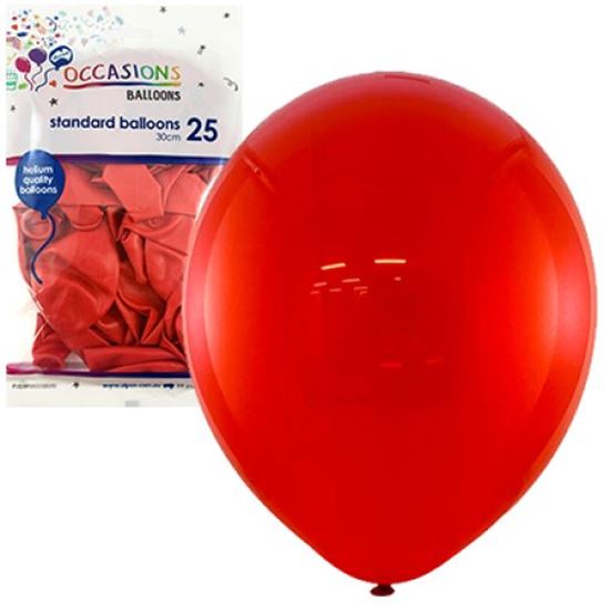 Picture of Balloon, Red Std 20 Pkt - Alpen