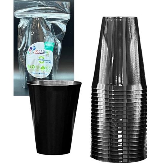 Picture of Cup, Plastic Black(25) - Alpen