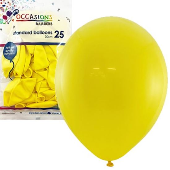 Picture of Balloon, Yellow Std 20 Pkt - Alpen