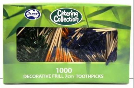 Picture of Picks, Frilled Large 1000 Pkt - Alpen