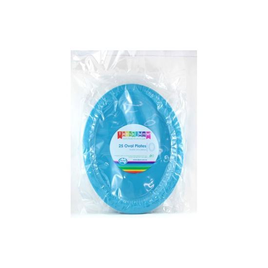 Picture of Plate, Azure Oval 25 Pkt - Alpen