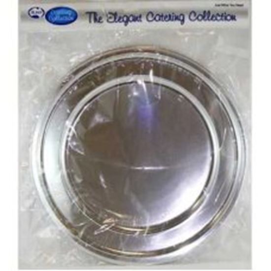 Picture of Platter, Silver Rnd (2) - Alpen