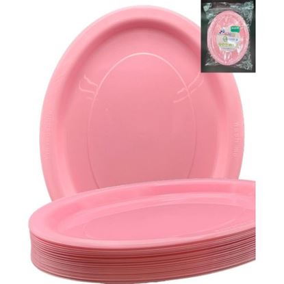 Picture of Plate, Light Pink Oval 25 Pkt - Alpen
