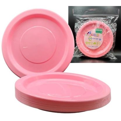 Picture of Plate, Light Pink Dinner 25 Pkt - Alpen