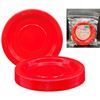 Picture of Plate, Red Lunch 25 Pkt - Alpen