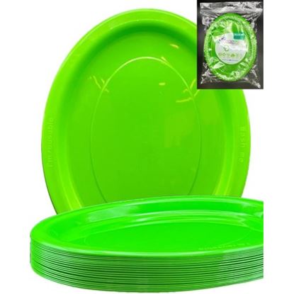 Picture of Plate, Lime Oval 25 Pkt - Alpen