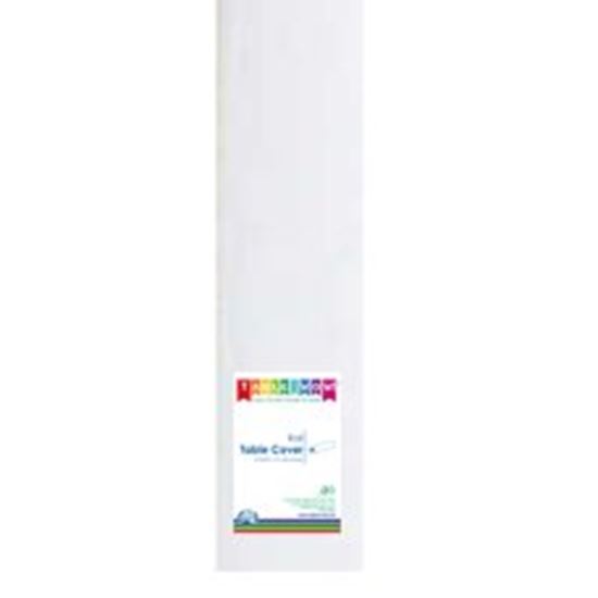 Picture of Table Cover, White Roll - Alpen