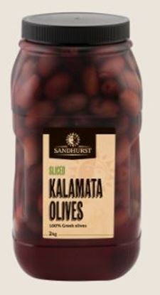 Picture of Olives Sliced Kalamata 2kg (6)