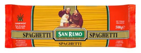 Picture of Pasta, Sphaghetti 500g (20) - San Remo