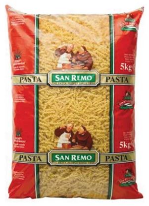 Picture of Pasta, Spirals Sml 2x5Kg (BOX) - San Rem