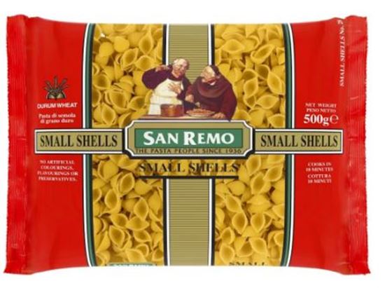 Picture of Pasta, Shell Small 2x5Kg (BOX) - San Rem