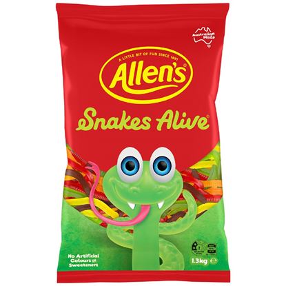 Picture of Confect, Snakes Alive 1.3Kg (6) - Allens