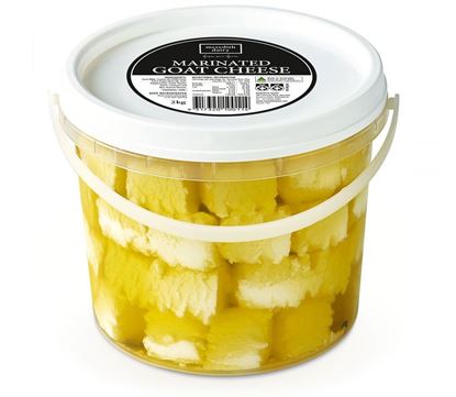 Picture of Marinated Goat Cheese 2Kg (6) - Meredith Dairy