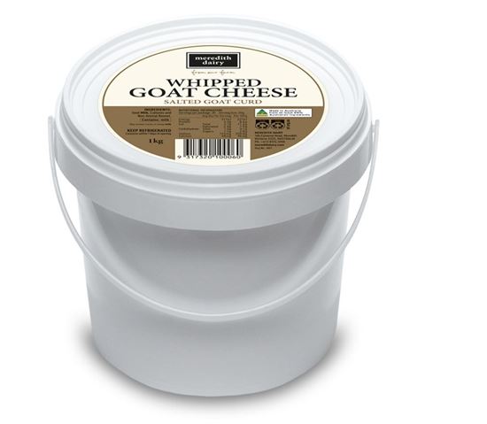 Picture of Whipped Goat Cheese 1kg (6) - Meredith Dairy