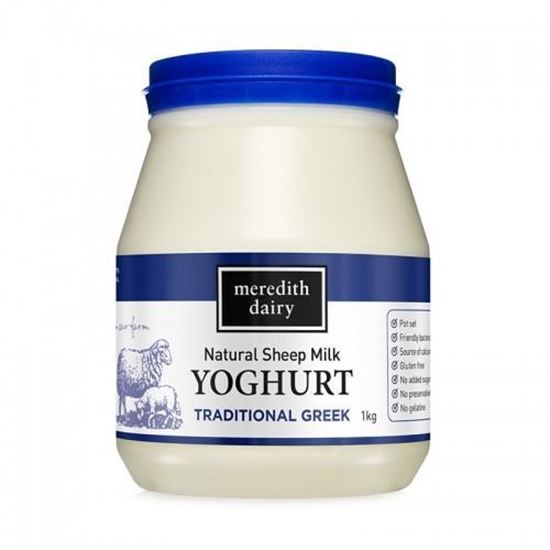 Picture of Yoghurt, Sheep BLUE 1Kg (6) - Meredith Dairy