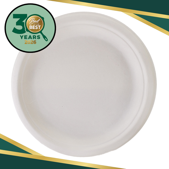 Picture of Plate, Sugarcane Round 50 x 7" (20) - FF