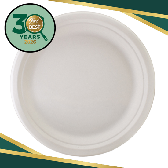Picture of Plate, Sugarcane Round 50 x 9" (20) - FF