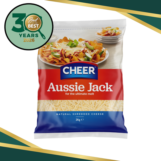 Picture of Cheese Shred, Hi Melt 2Kg (6) - Aus Jack