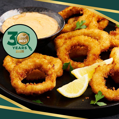 Picture of Squid, Panko Crumb Rings 1Kg (5) - I&J