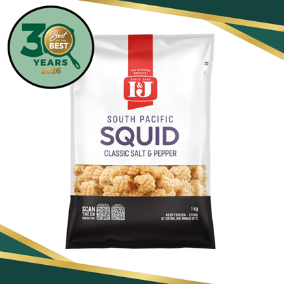Picture of Squid, Salt/Pepper Classic 1Kg - I&J