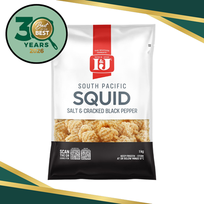 Picture of Squid, Salt/Crack Pepper 1Kg (3) - I&J