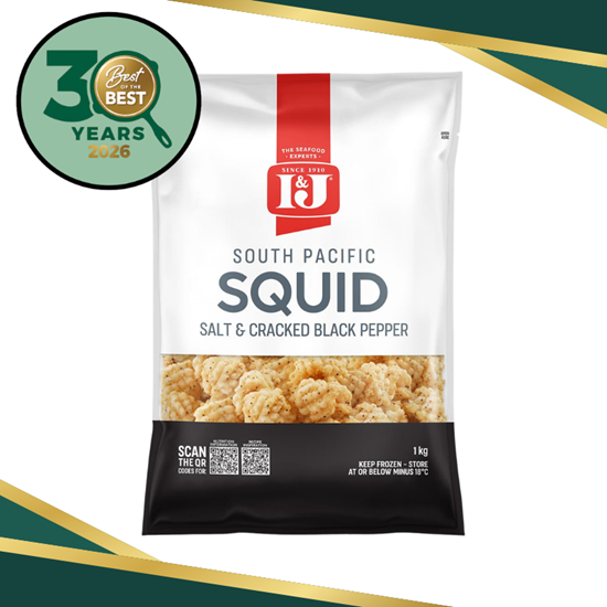 Picture of Squid, Salt/Crack Pepper 1Kg (3) - I&J
