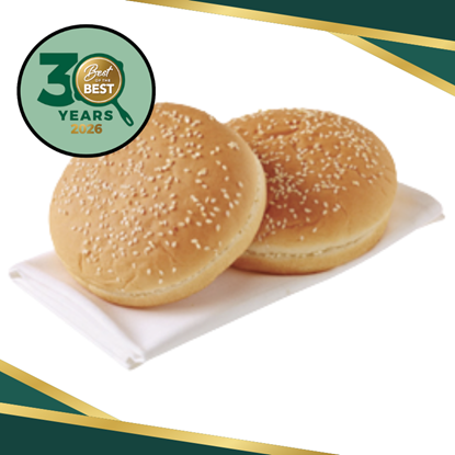Picture of Bun, Hamburger 5" 72x85g - S/Bake