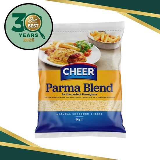 Picture of Cheese Shred, Parma Blnd 2Kg (6) - Cheer
