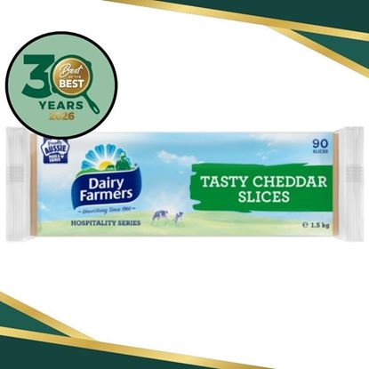 Picture of Cheese, Tasty Sliced 1.5kg 90s (8) - DF