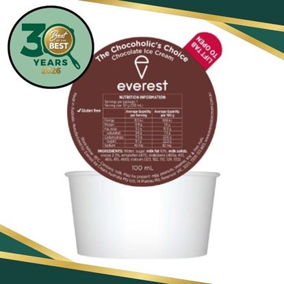 Picture of Ice Cream, Dixie Choc 24x100g - Everest