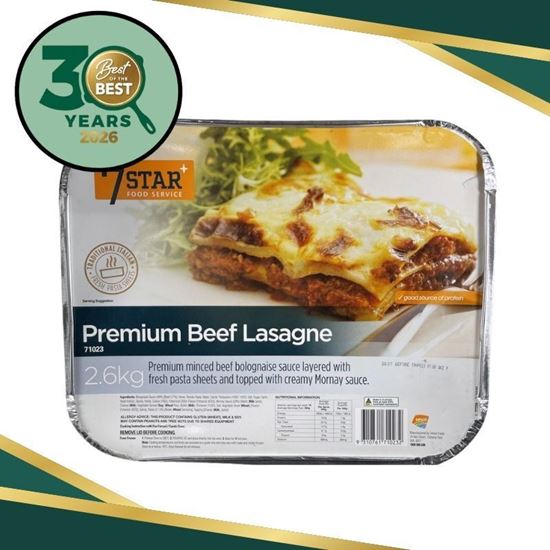 Picture of Lasagne, Beef 2.6Kg (5) - 7Star