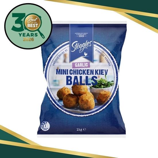 Picture of Mini Kiev, Garlic Ball 1Kg (6) - Steggle