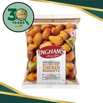 Picture of Nugget, GF Chicken 1Kg (5) - Ingham