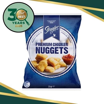 Picture of Nuggets, Premium Breast 1Kg (6) - Steggl