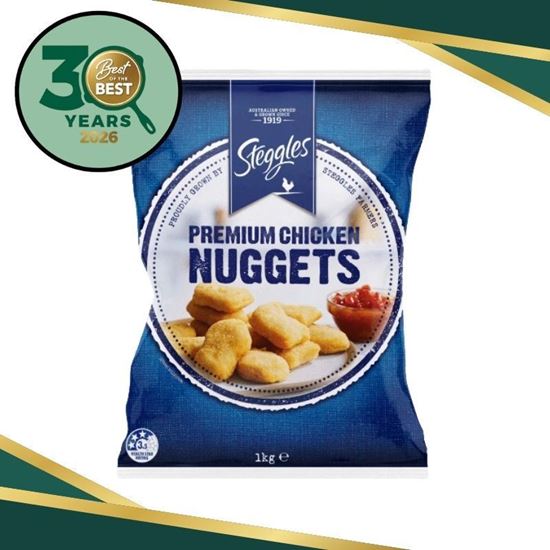 Picture of Nuggets, Premium Breast 1Kg (6) - Steggl