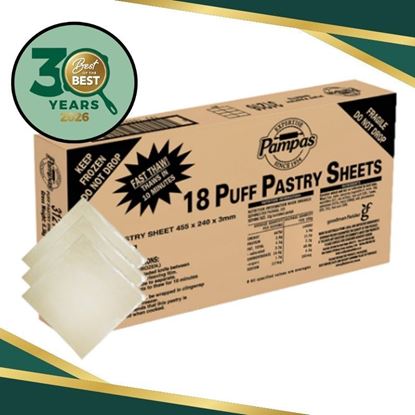 Picture of Pastry, Puff Flat Sheet 6Kg - Pampas