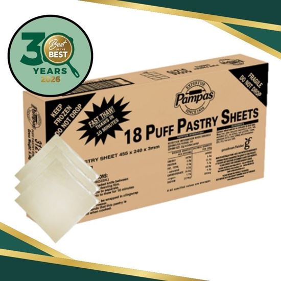 Picture of Pastry, Puff Flat Sheet 6Kg - Pampas