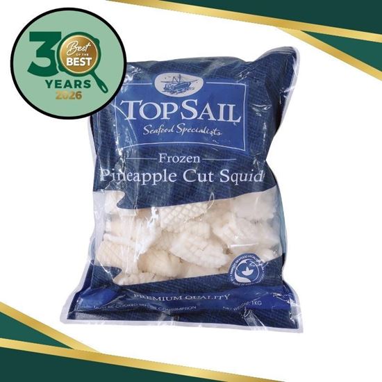 Picture of Squid, P/Apple Cut Strip 1Kg (10)Topsail
