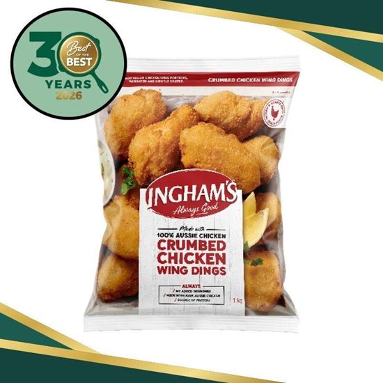 Picture of Wing Dings, Plain 1kg (5) - Ingham