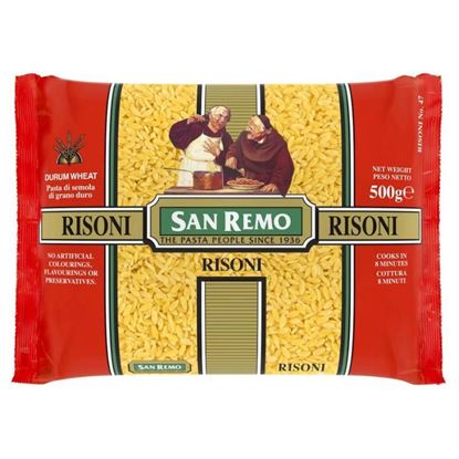 Picture of Pasta, Risoni 500g (12) - San Remo