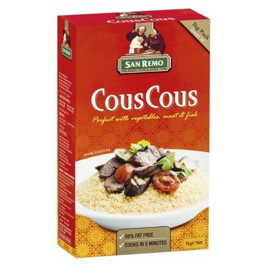 Picture of Cous Cous, 1Kg (12) - San Remo