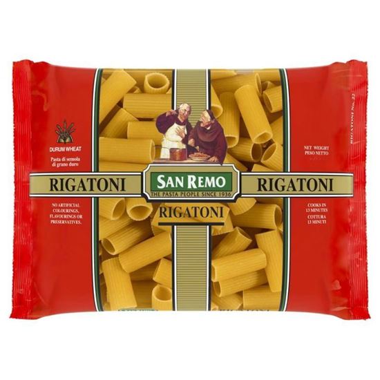 Picture of Pasta, Rigatoni 2x5Kg (BOX) - San Remo