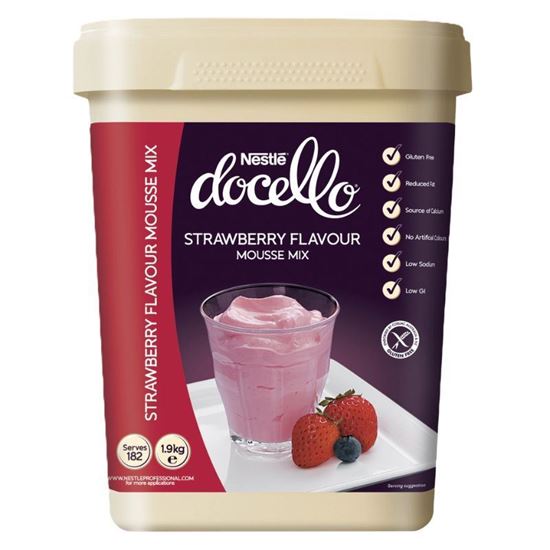 Picture of Mousse, Strawberry 1.9Kg (6) - Nestle