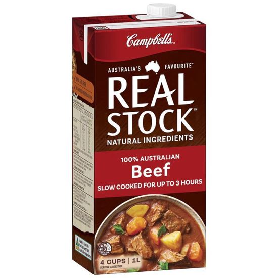 Picture of Stock, Beef UHT 1Lt (6) - Campbell