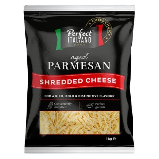 Picture of Parmesan, Shredded 1kg (6) - Perfect